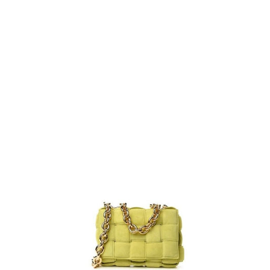 Chain Cassette Bag Yellow green