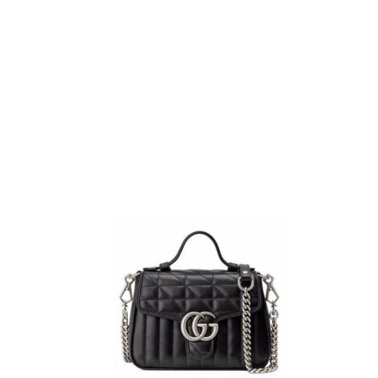 Marmont Mini Top Handle Bag Black