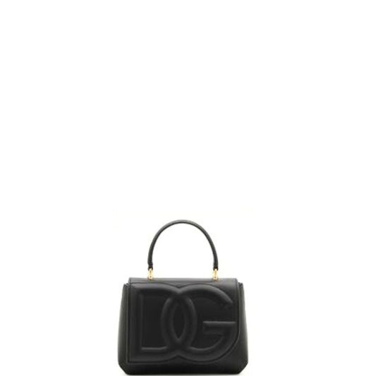 DG-Logo-Tasche mit Griff oben in Schwarz