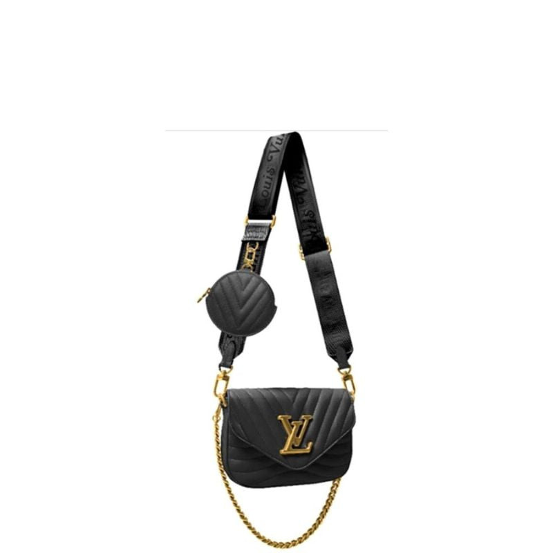 Wave Multi Pochette Bag Black