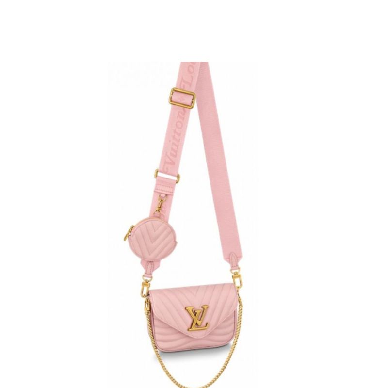 Wave Multi Pochette Bag Pink