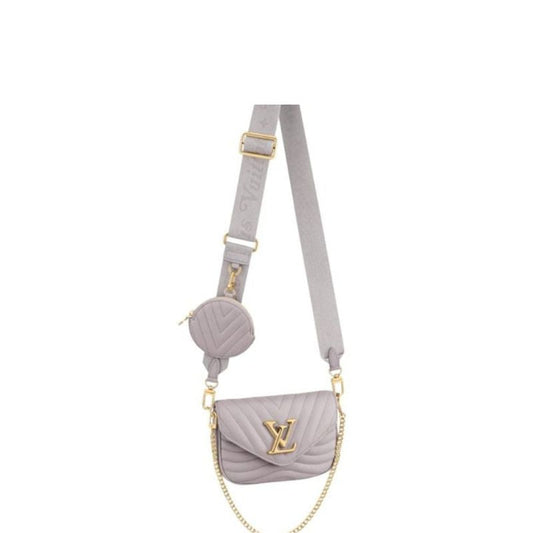 Wave Multi Pochette Bag BlueGrey