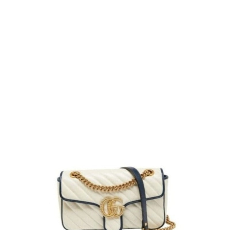 Bolso bandolera Marmont blanco/azul