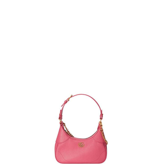 Aphrodite Hobo Bag With Chain Pink