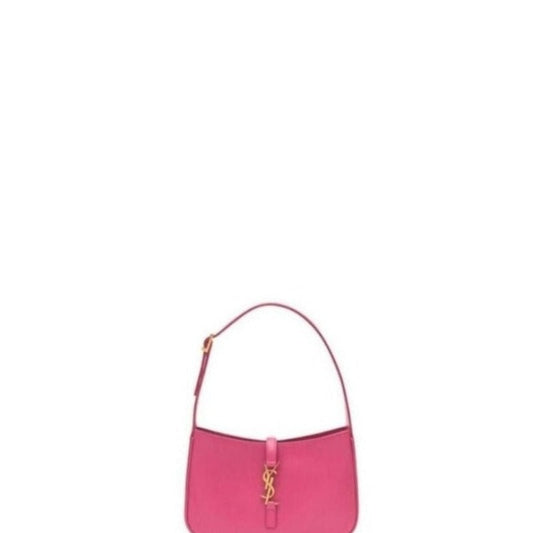 Hobo Logo-plaque Shoulder Bag Pink