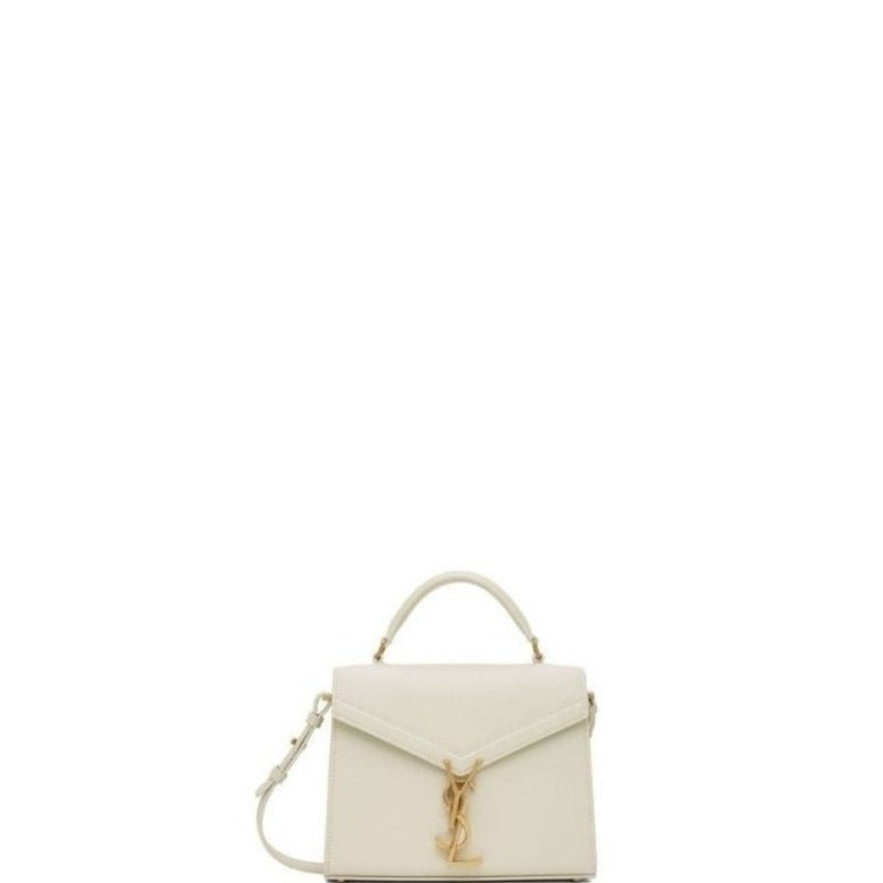 Cassandra Medium Top Handle Bag White