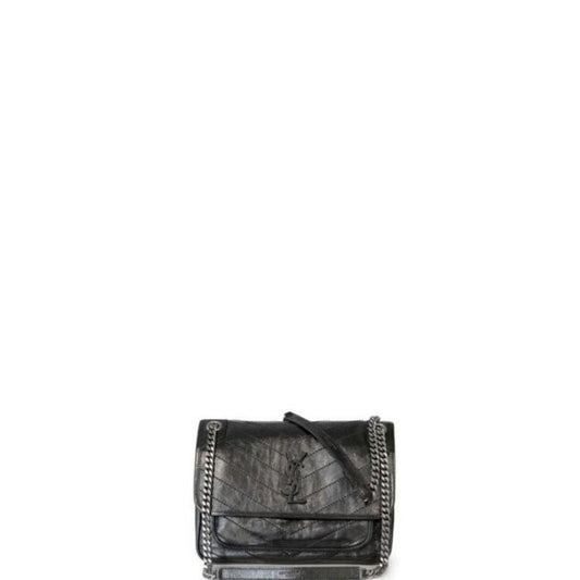 Niki Shoulder Chain Bag Black