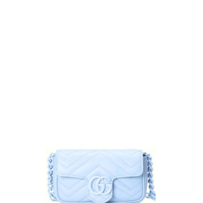 Marmont Shoulder Messenger Bag Ultra Blue