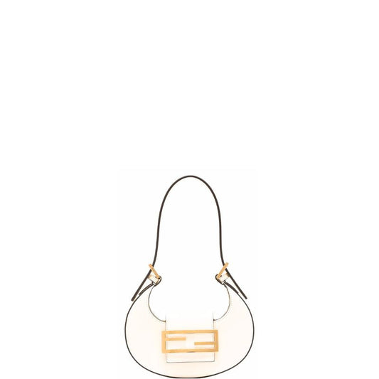 Cookie Mini Hobo Bag White