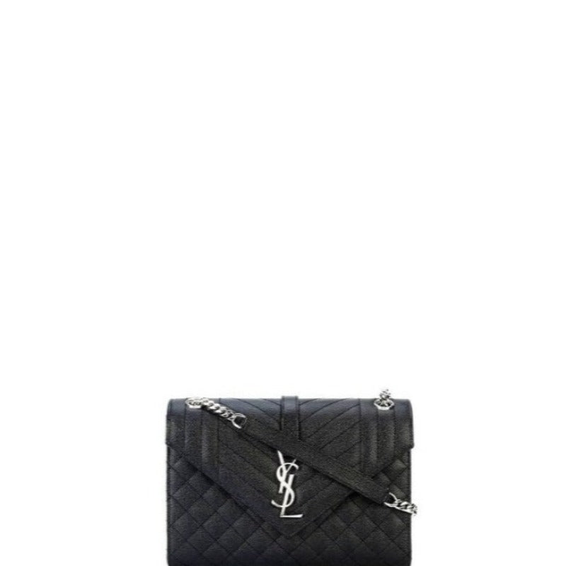 Envelope Chain Bag Black