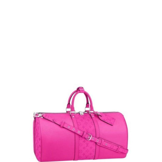 Keepall 45 Taigarama Rose Pink Weekend/Travel Bag