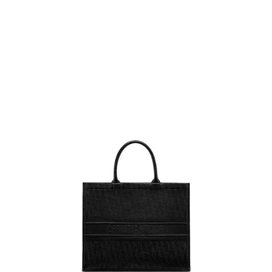 Book Tote Oblique Bag Black