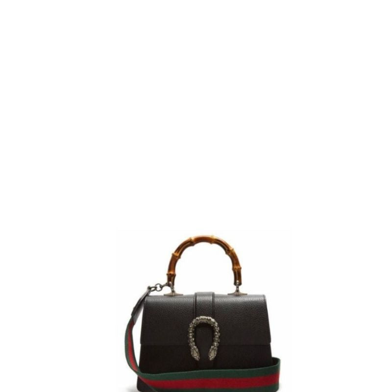 Women's Black Dionysus Mini Top Handle Bag