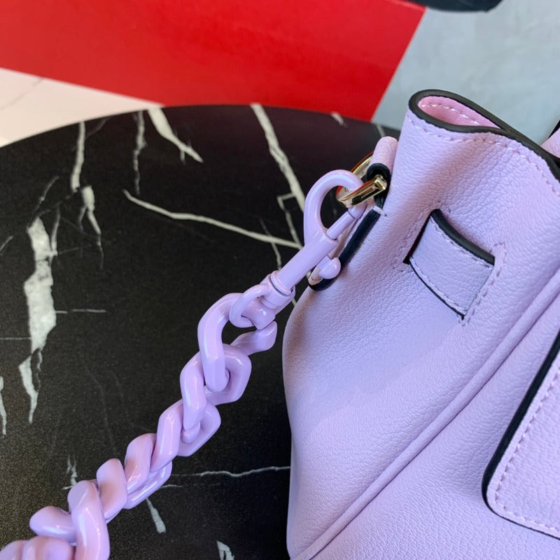 Bolso de mano La Medusa Top Handle Ultra Lilac