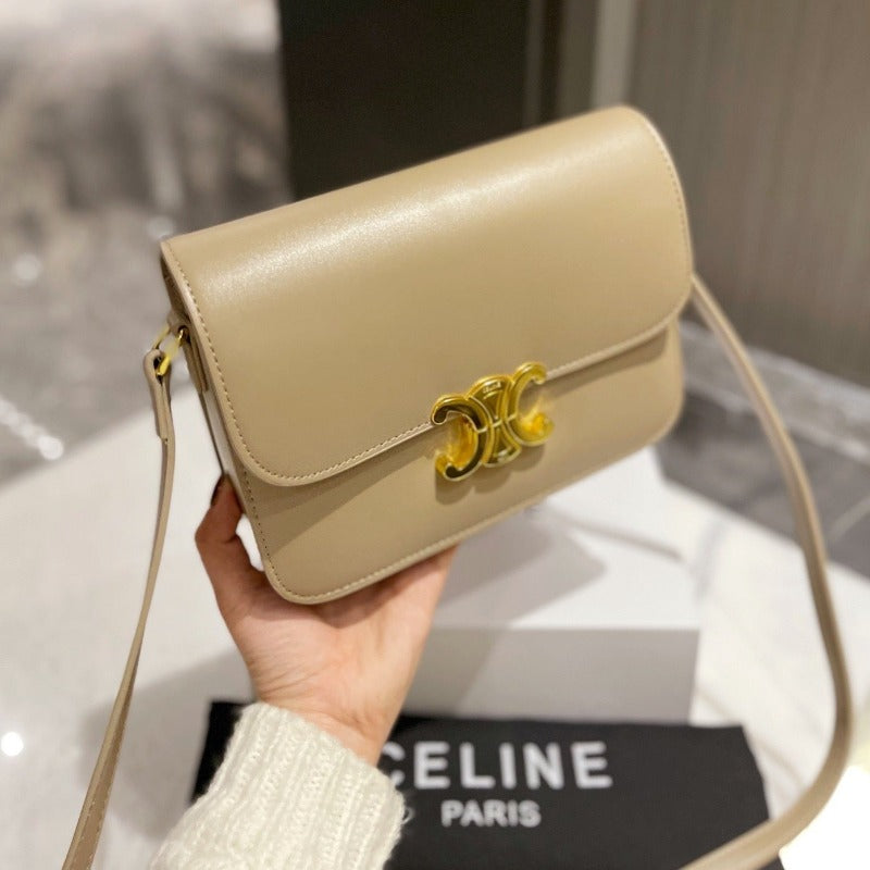 Triomphe-Tasche für Teenager in Beige