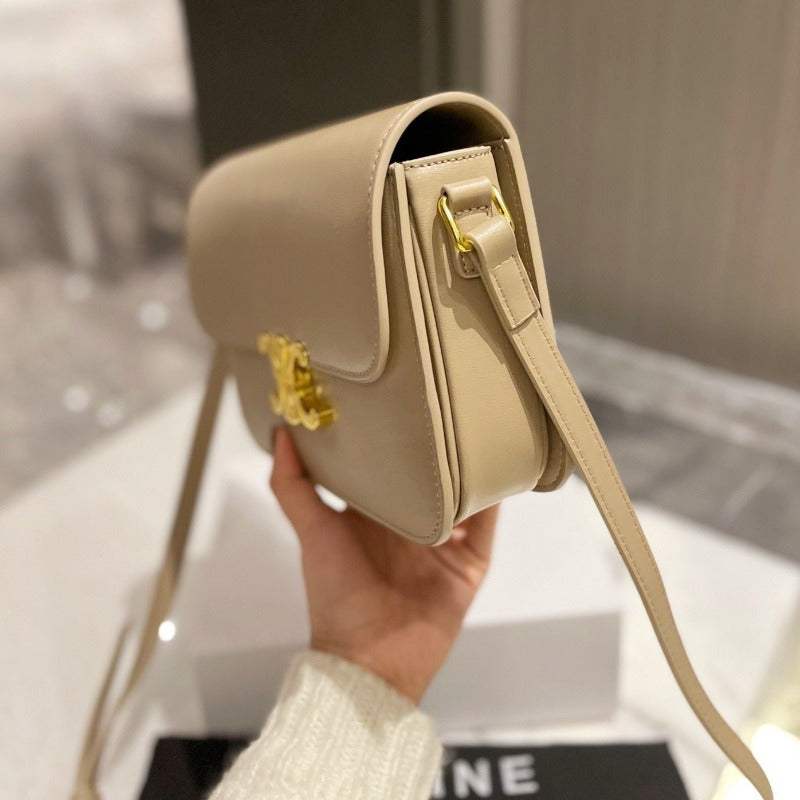 Triomphe-Tasche für Teenager in Beige