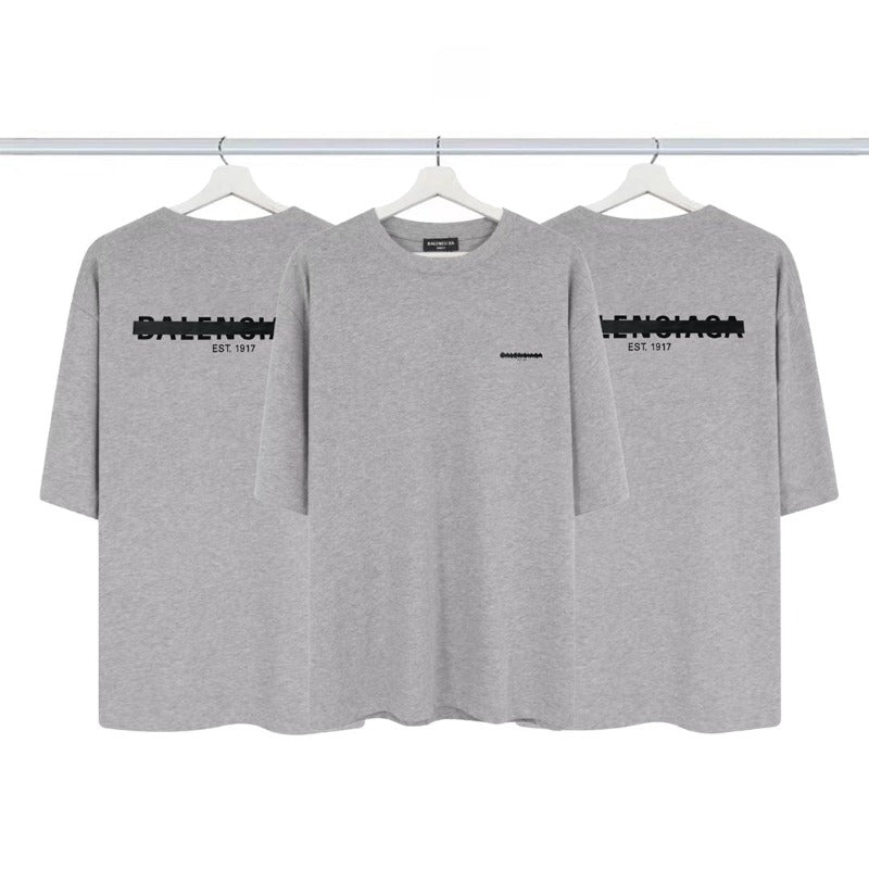 Logo-Print Cotton T-Shirt Grey