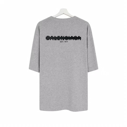 Logo-Print Cotton T-Shirt Grey