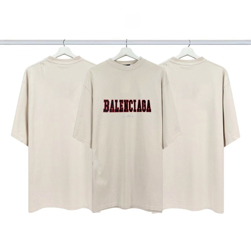 Logo-Print Cotton T-Shirt Light Beige