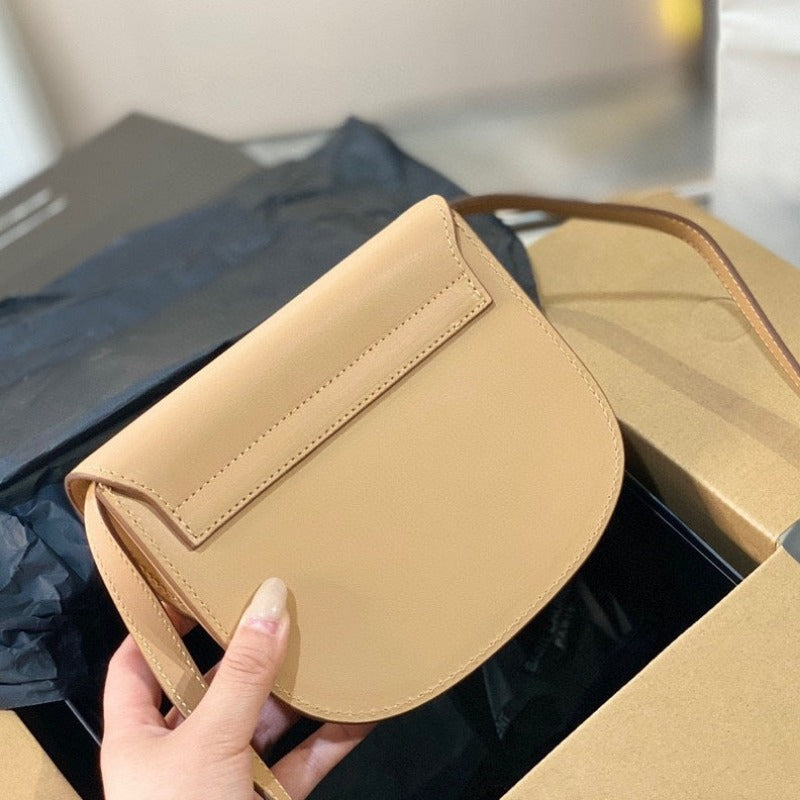 Kleine Satteltasche Kaia Beige