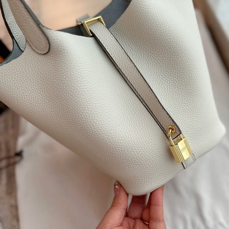 Picotin Lock Bag Ivory