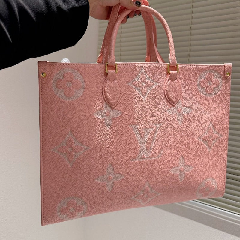 Onthego Monogram Bag Pink