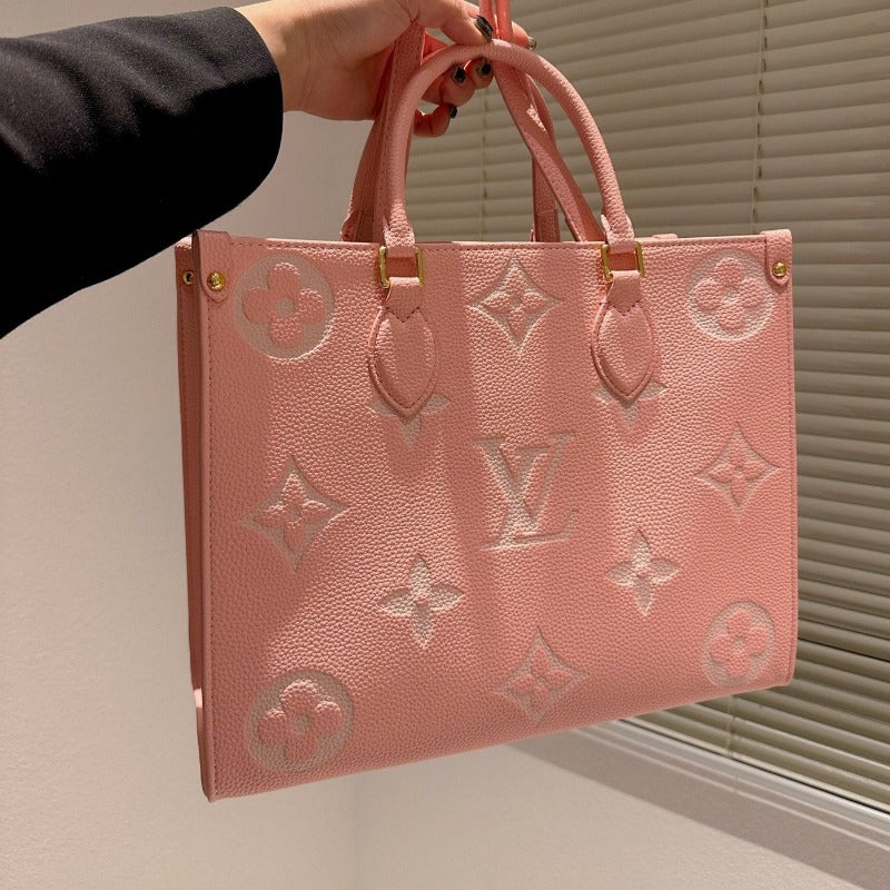 Onthego Monogram Bag Pink