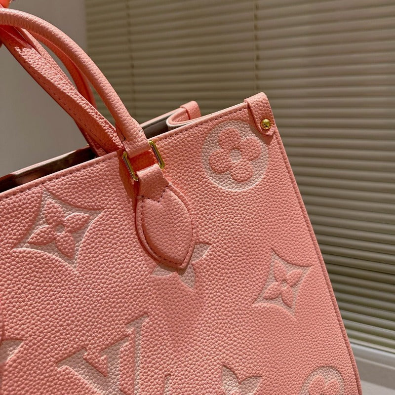 Onthego Monogram Bag Pink