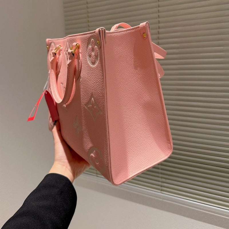 Onthego Monogram Bag Pink