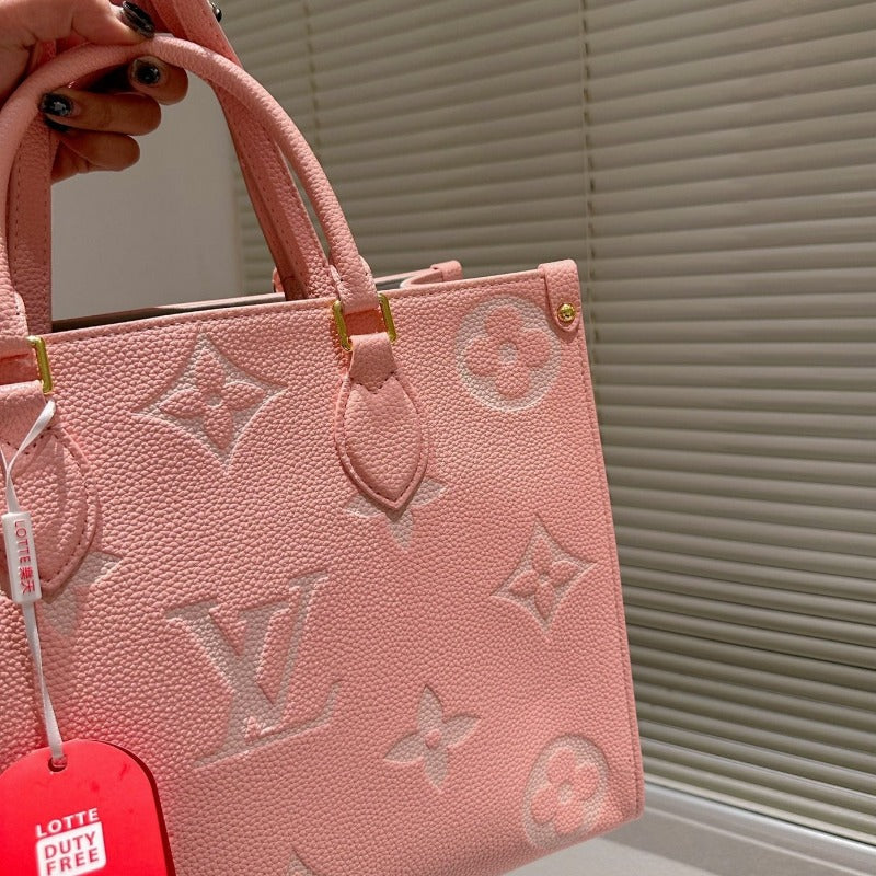 Onthego Monogram Bag Pink