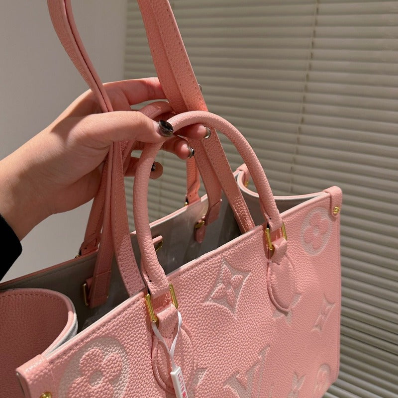 Onthego Monogram Bag Pink