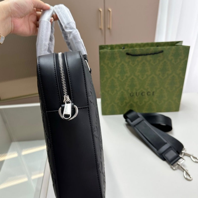 GG Briefcase Bag Black