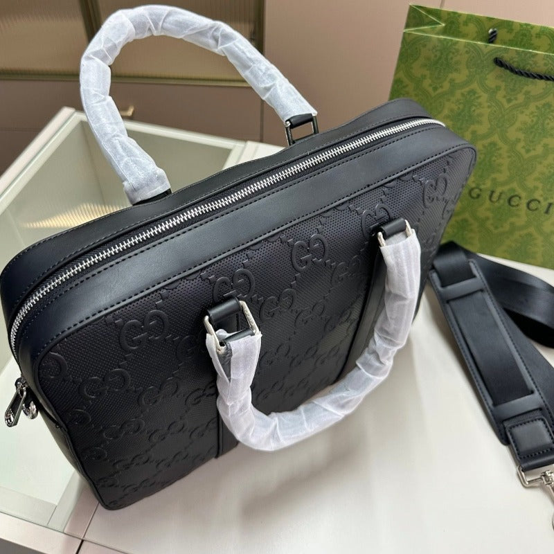 GG Briefcase Bag Black