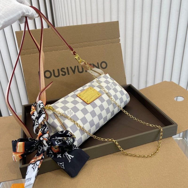 Damier Azur Eva Clutch