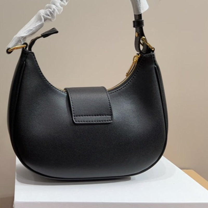 Ava Triomphe Hobo Bag Black New