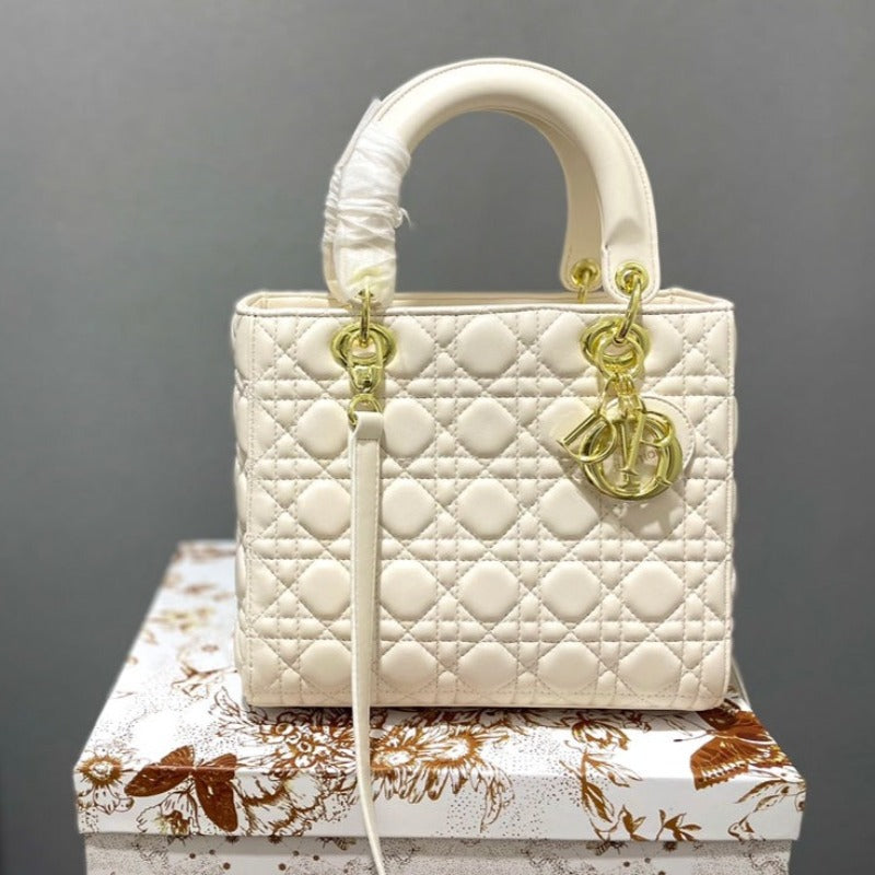 Lady Handbag Light Beige