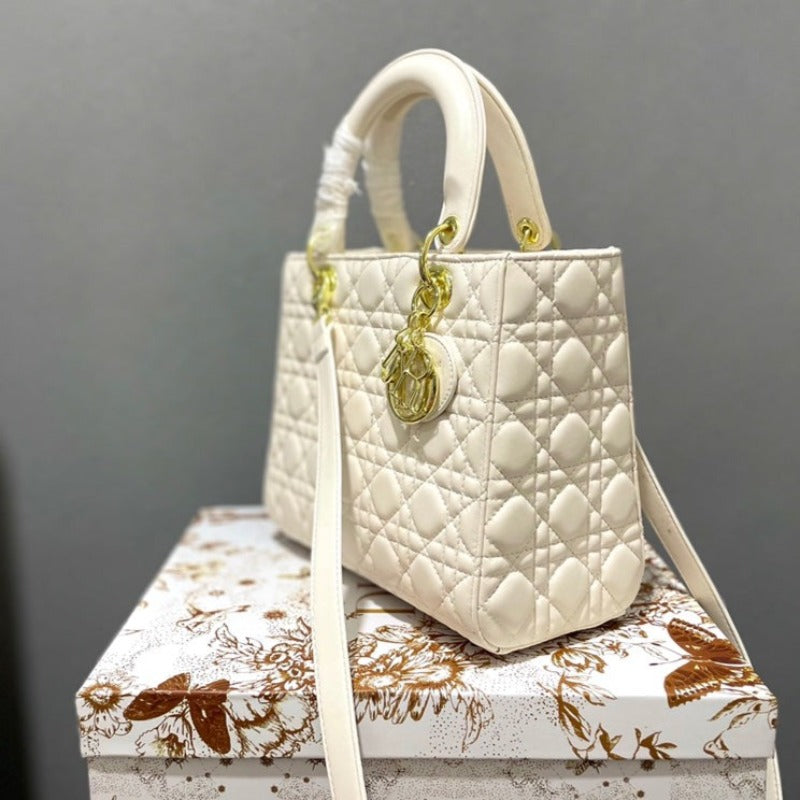 Lady Handbag Light Beige