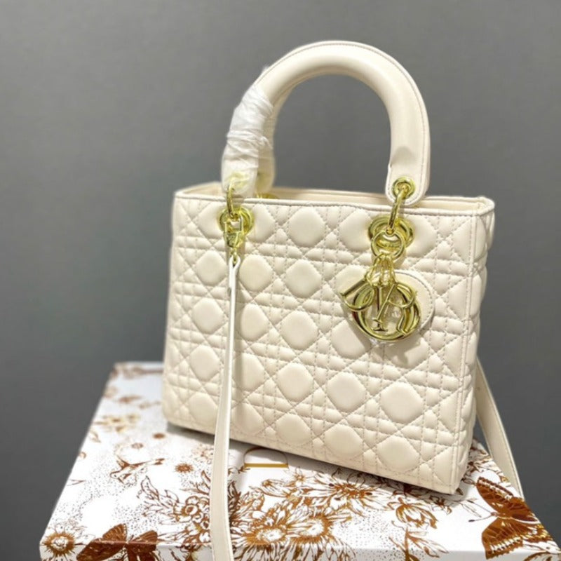 Lady Handbag Light Beige