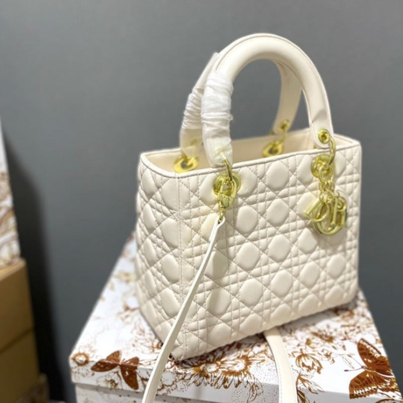 Lady Handbag Light Beige