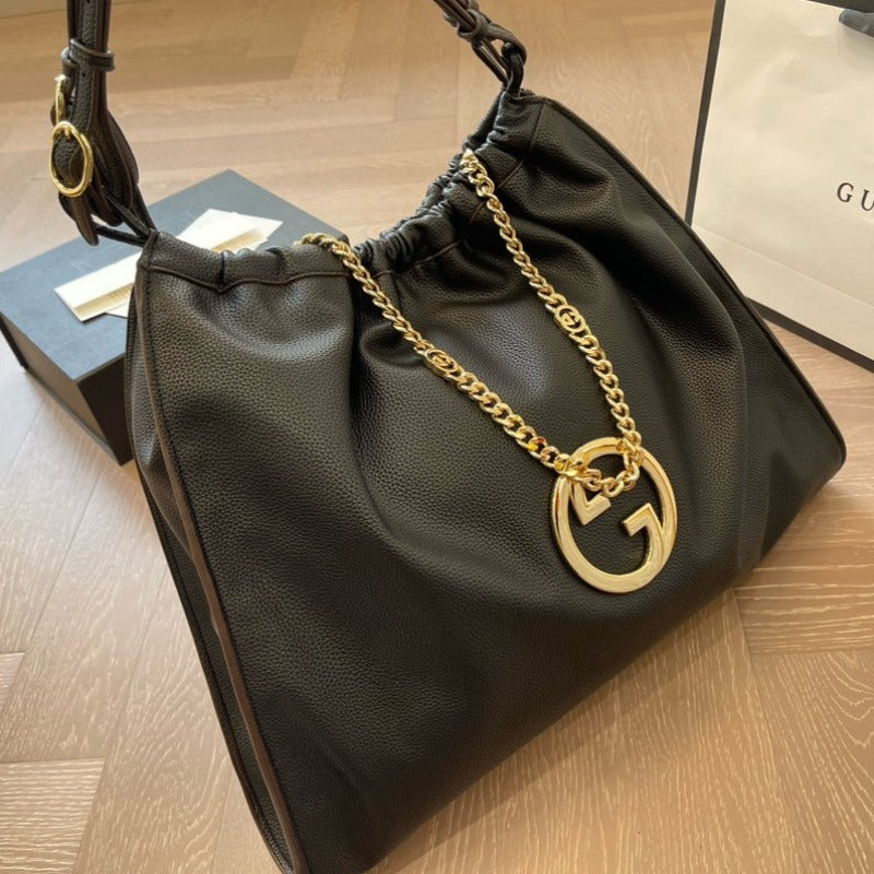 Large Tote Blondie Bag Black New