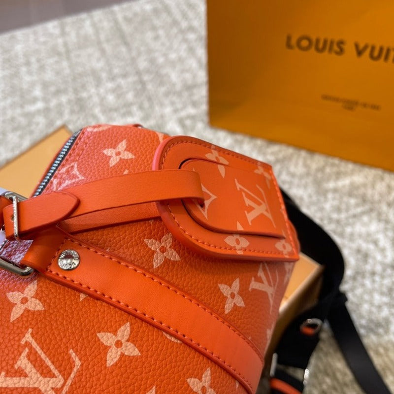 Monogram Keepall 25 Bag Orange