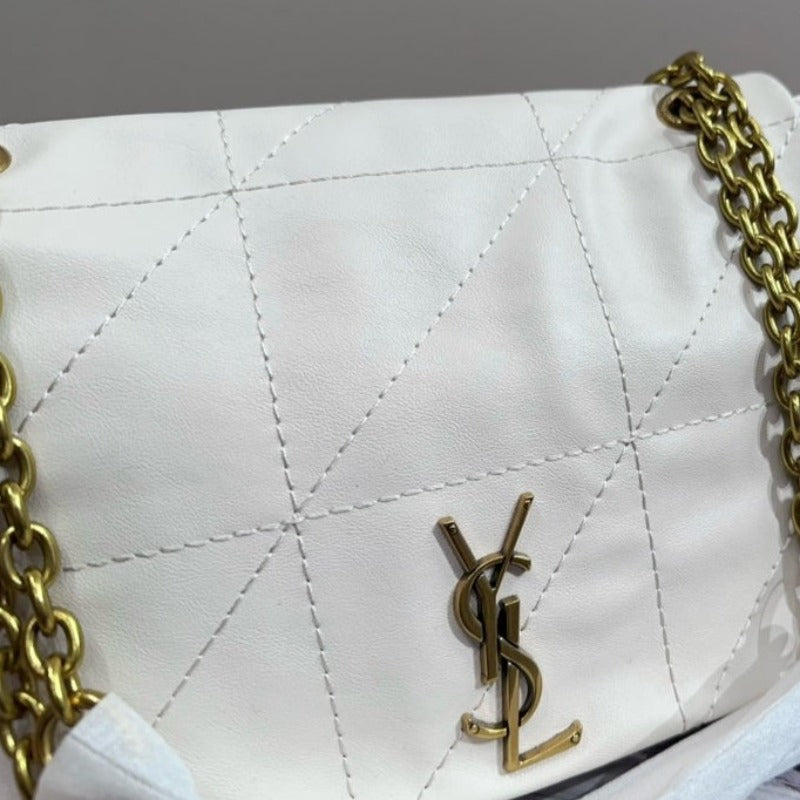 Jamie Chain Bag White