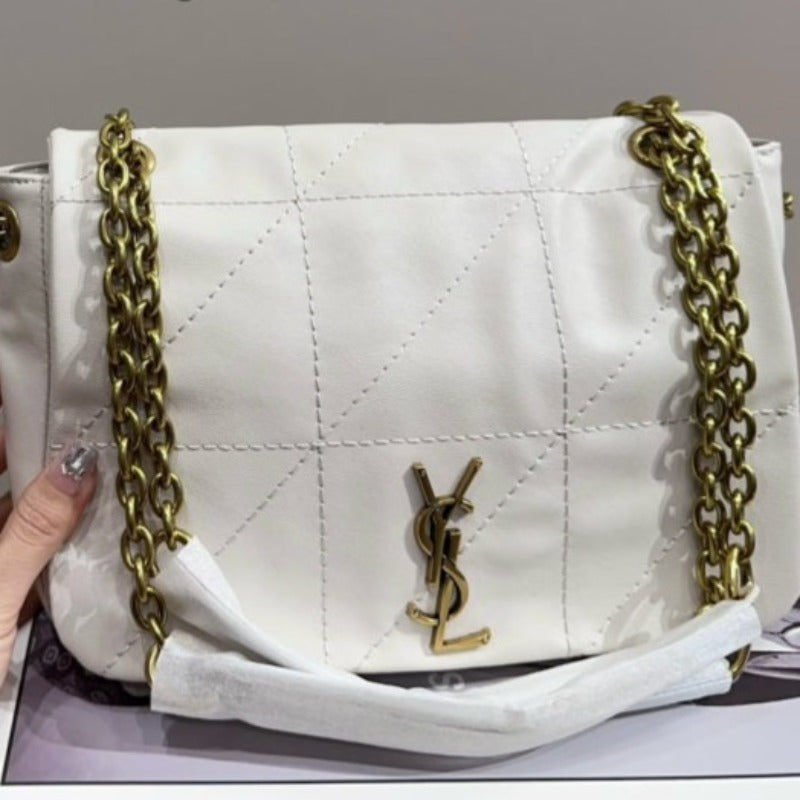 Jamie Chain Bag White