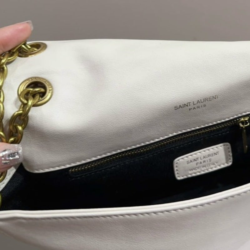 Jamie Chain Bag White