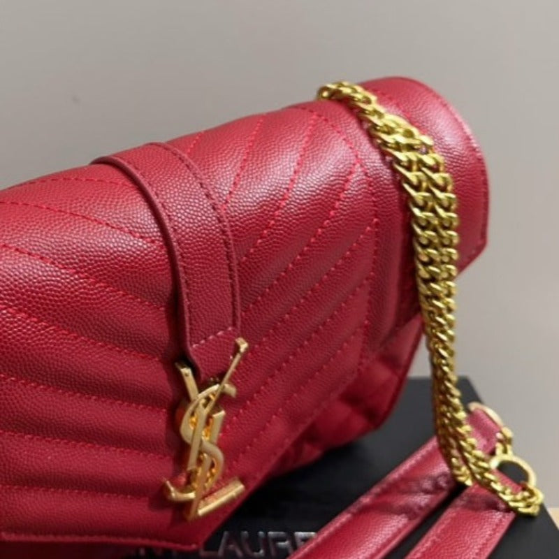 Envelope Chain Bag Red