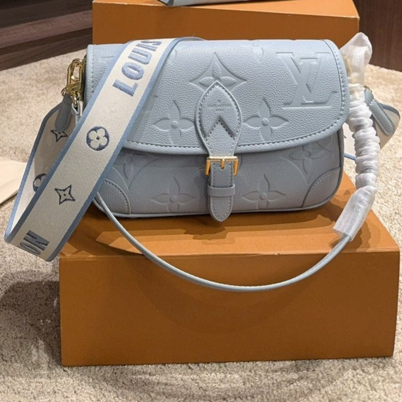 Diane Shoulder Bag Light Blue New