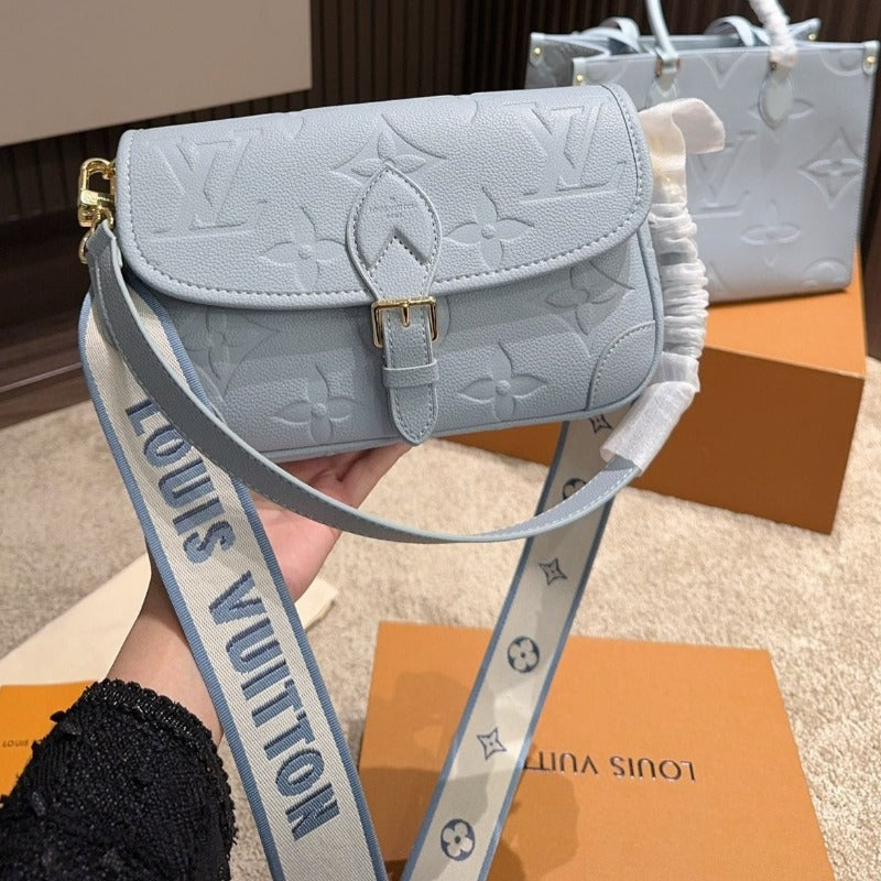 Diane Shoulder Bag Light Blue New