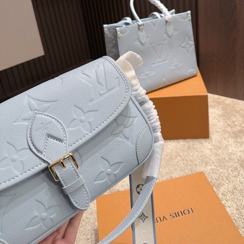 Diane Shoulder Bag Light Blue New