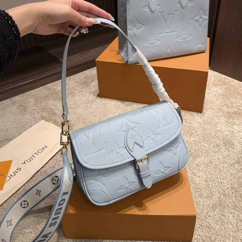 Diane Shoulder Bag Light Blue New