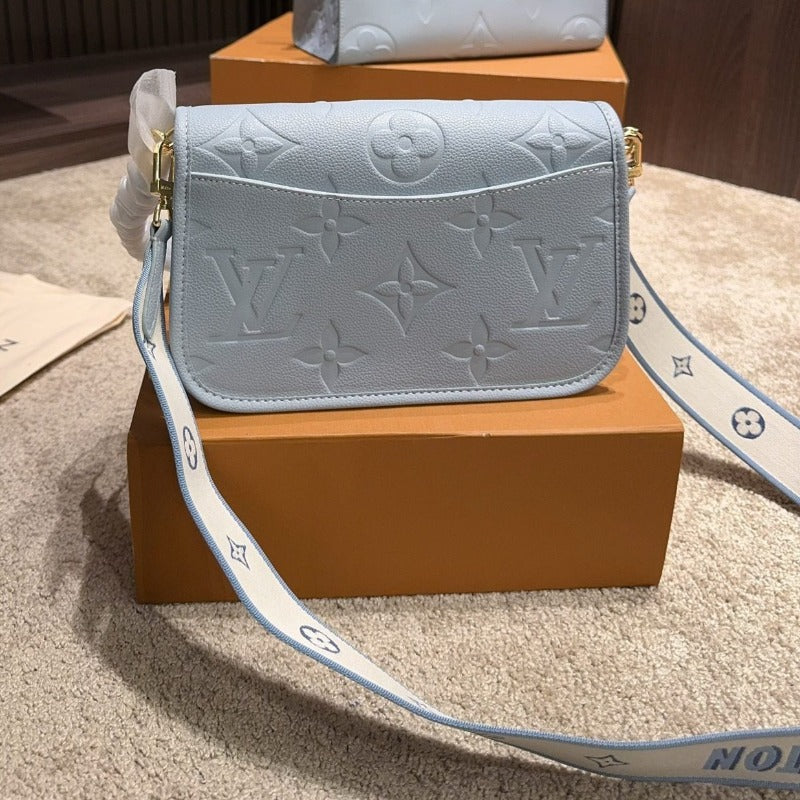 Diane Shoulder Bag Light Blue New